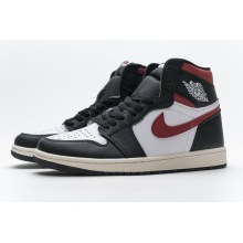 Jordan 1 Retro High Black Gym Red (Mid Quality)