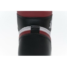 Jordan 1 Retro High Black Gym Red (Mid Quality)