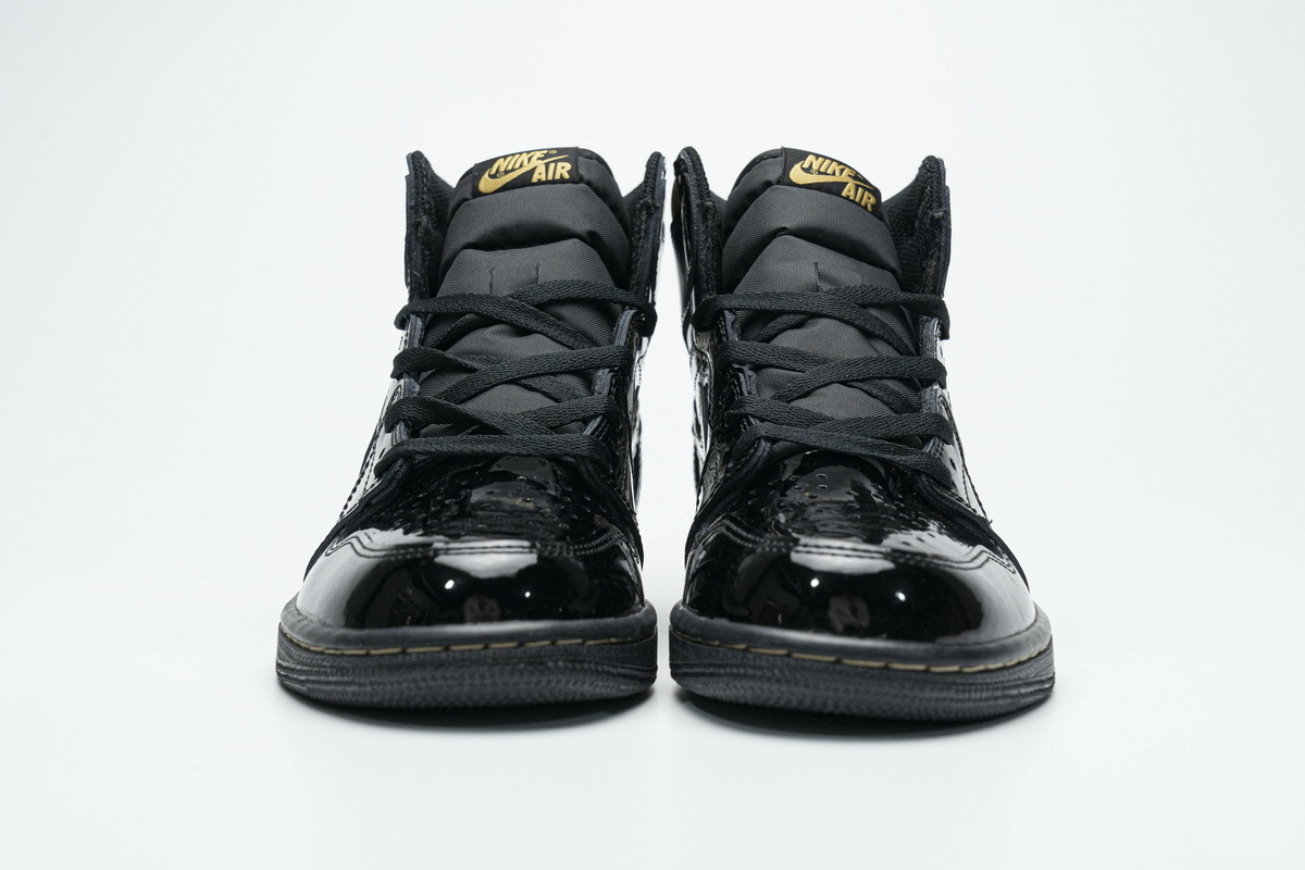 Jordan 1 Retro High Black Metallic Gold (2020) (Top Quality)