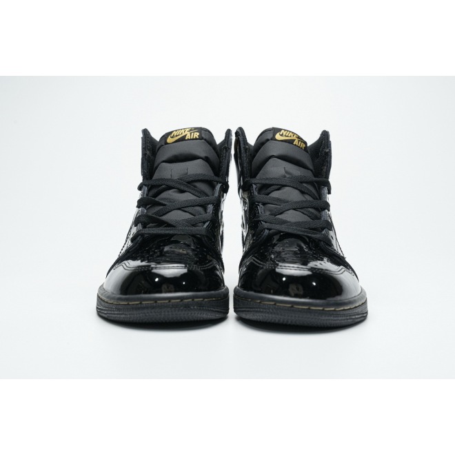 Jordan 1 Retro High Black Metallic Gold (2020) (Top Quality)