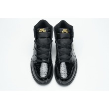 Jordan 1 Retro High Black Metallic Gold (2020) (Top Quality)