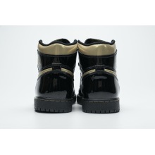 Jordan 1 Retro High Black Metallic Gold (2020) (Top Quality)
