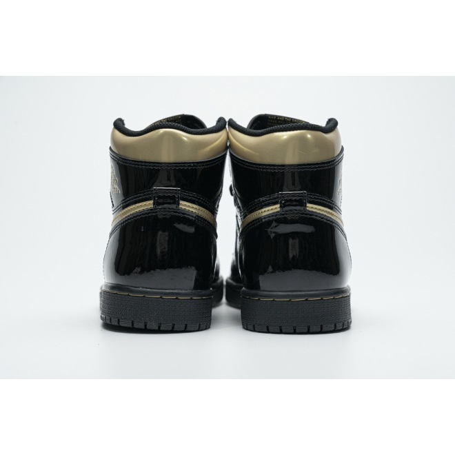 Jordan 1 Retro High Black Metallic Gold (2020) (Top Quality)