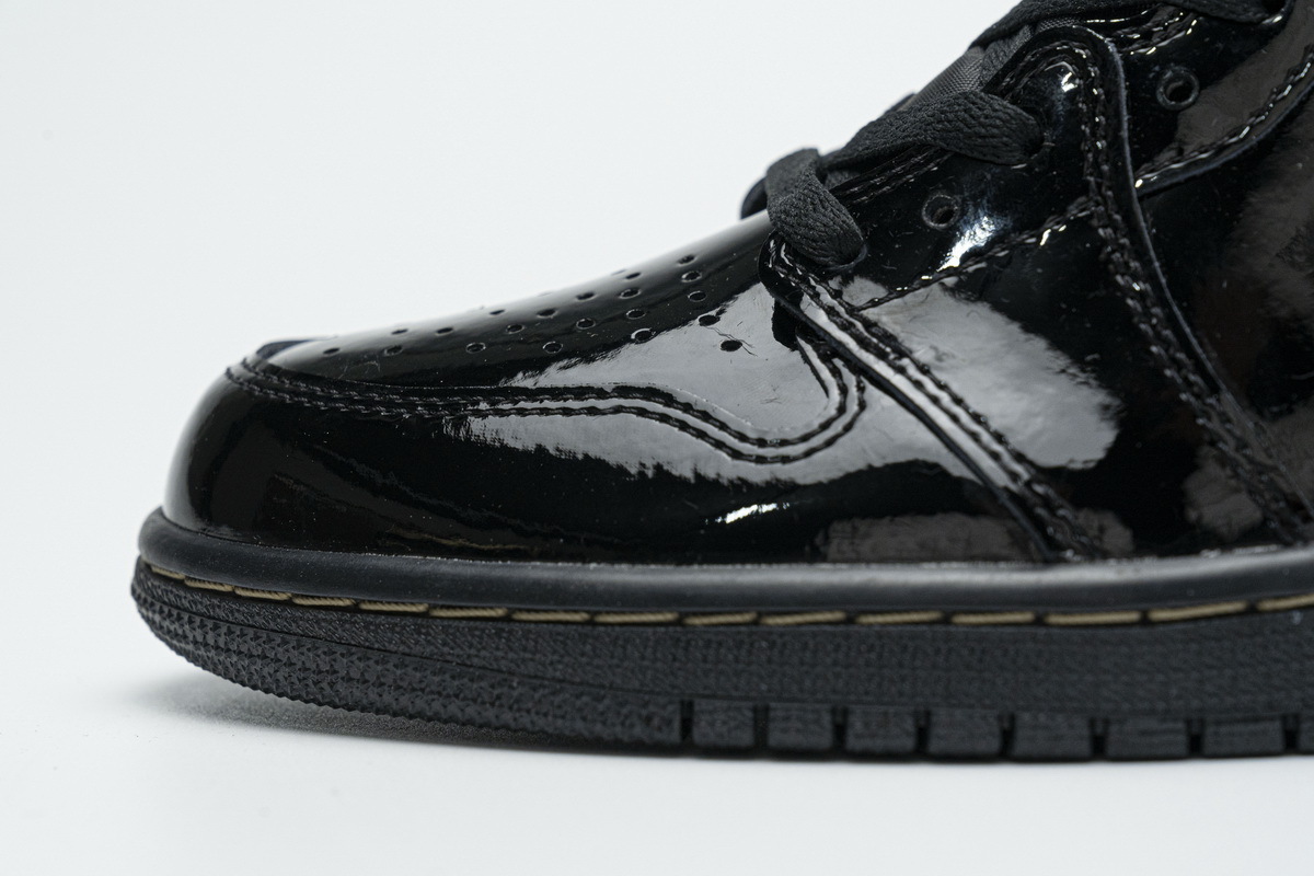 Jordan 1 Retro High Black Metallic Gold (2020) (Top Quality)