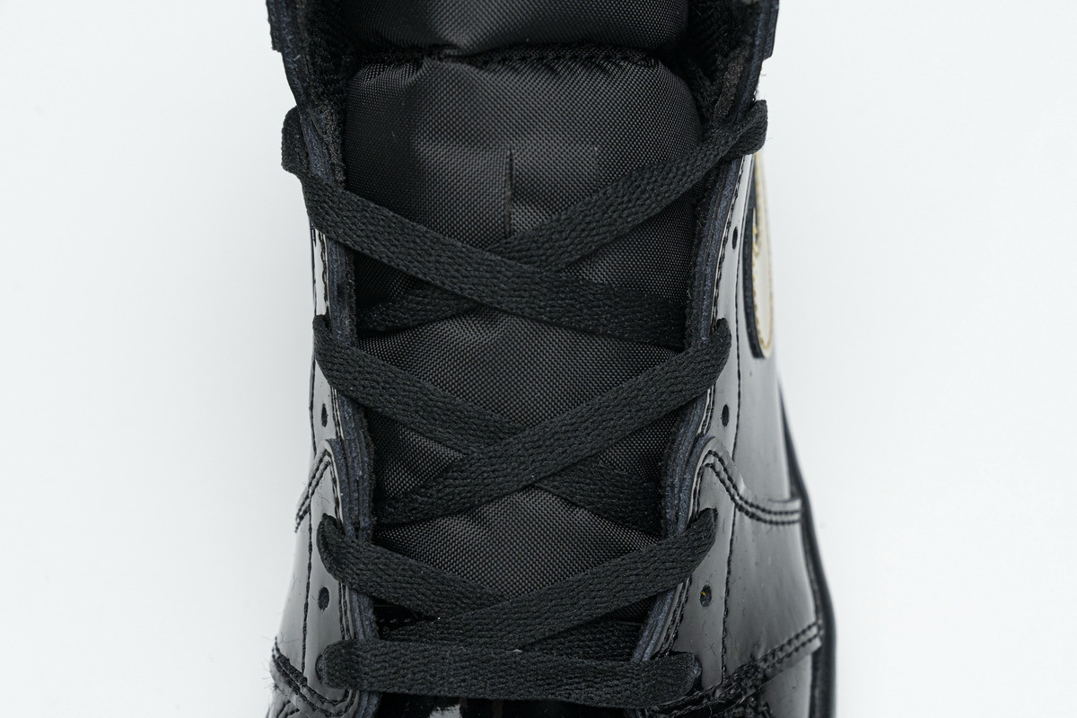 Jordan 1 Retro High Black Metallic Gold (2020) (Top Quality)
