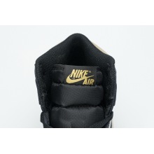Jordan 1 Retro High Black Metallic Gold (2020) (Top Quality)