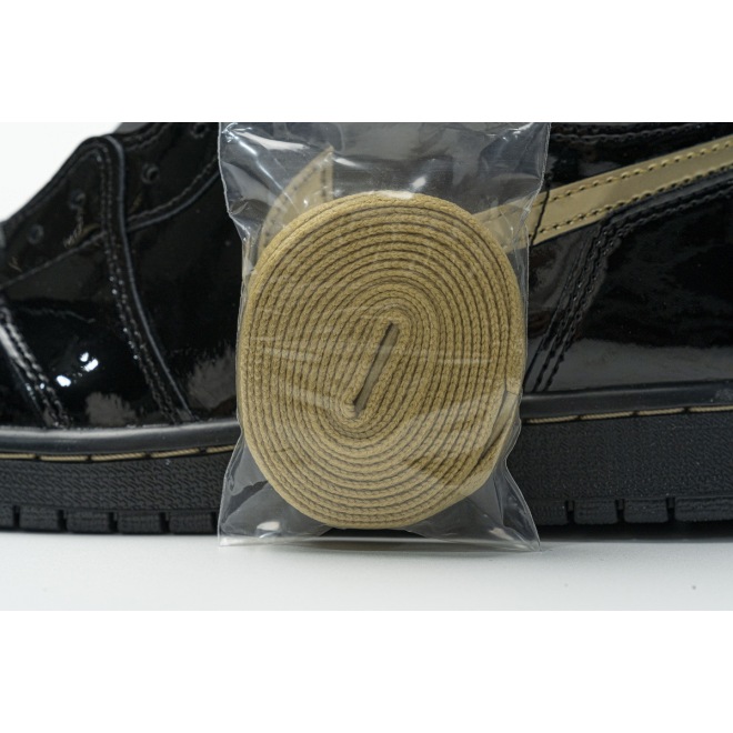 Jordan 1 Retro High Black Metallic Gold (2020) (Top Quality)