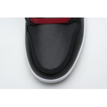 Jordan 1 Retro High Black Satin Gym Red (Top Quality)