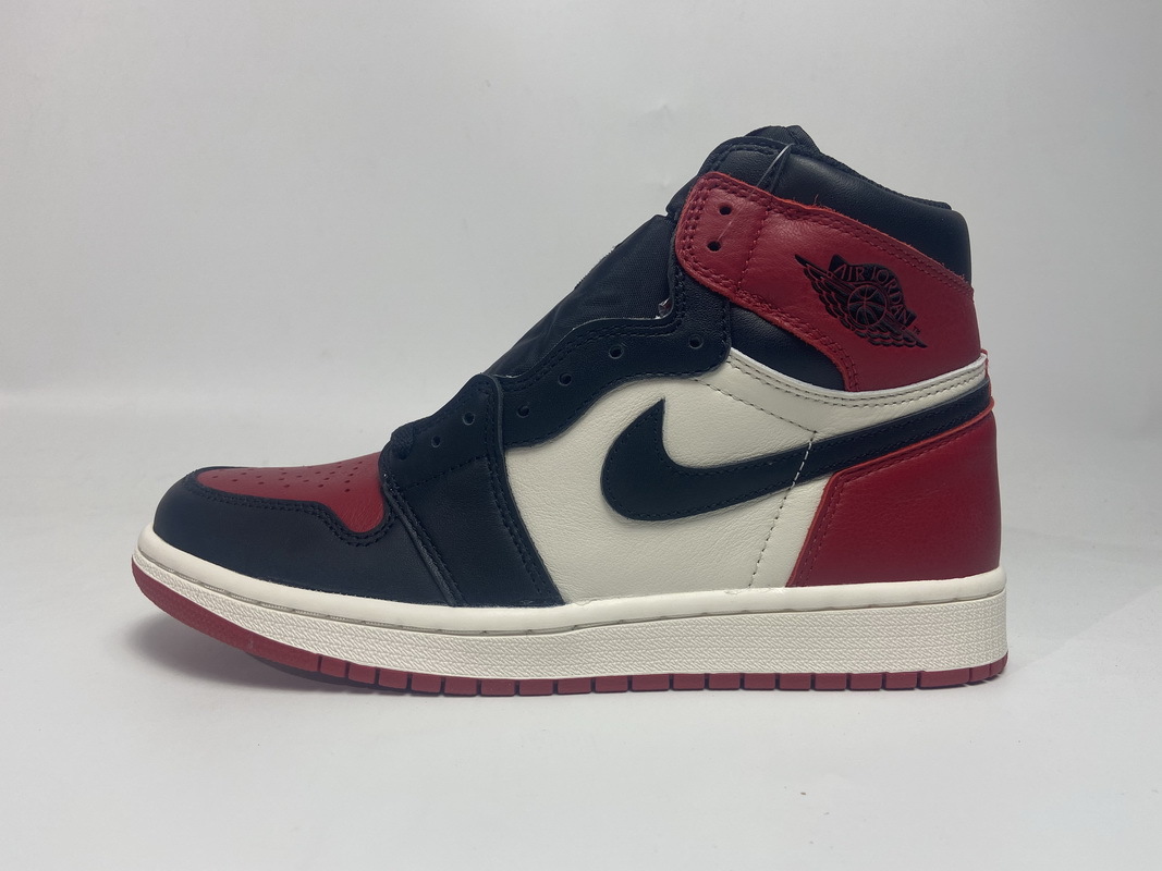 Jordan 1 Retro High Bred Toe (Mid Quality)