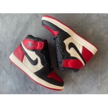 Jordan 1 Retro High Bred Toe (Mid Quality)