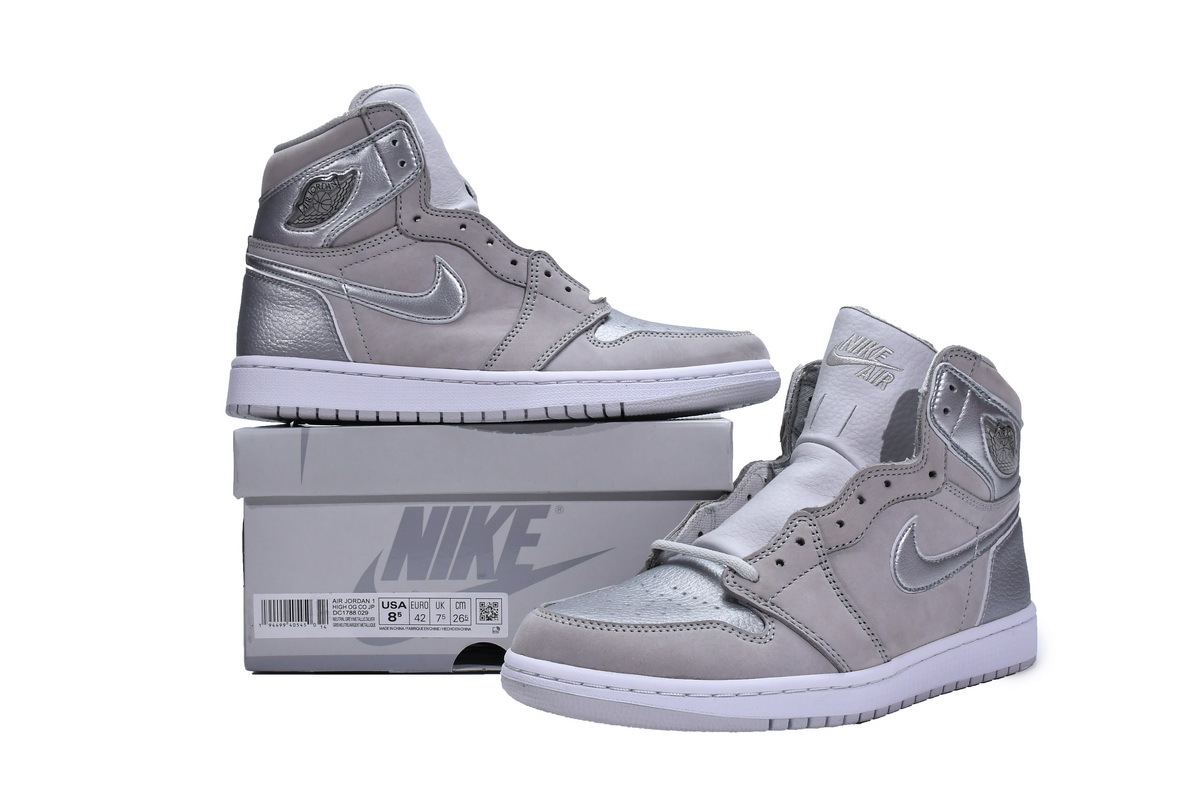 Jordan 1 Retro High CO Japan Neutral Grey (2020) (Mid Quality)