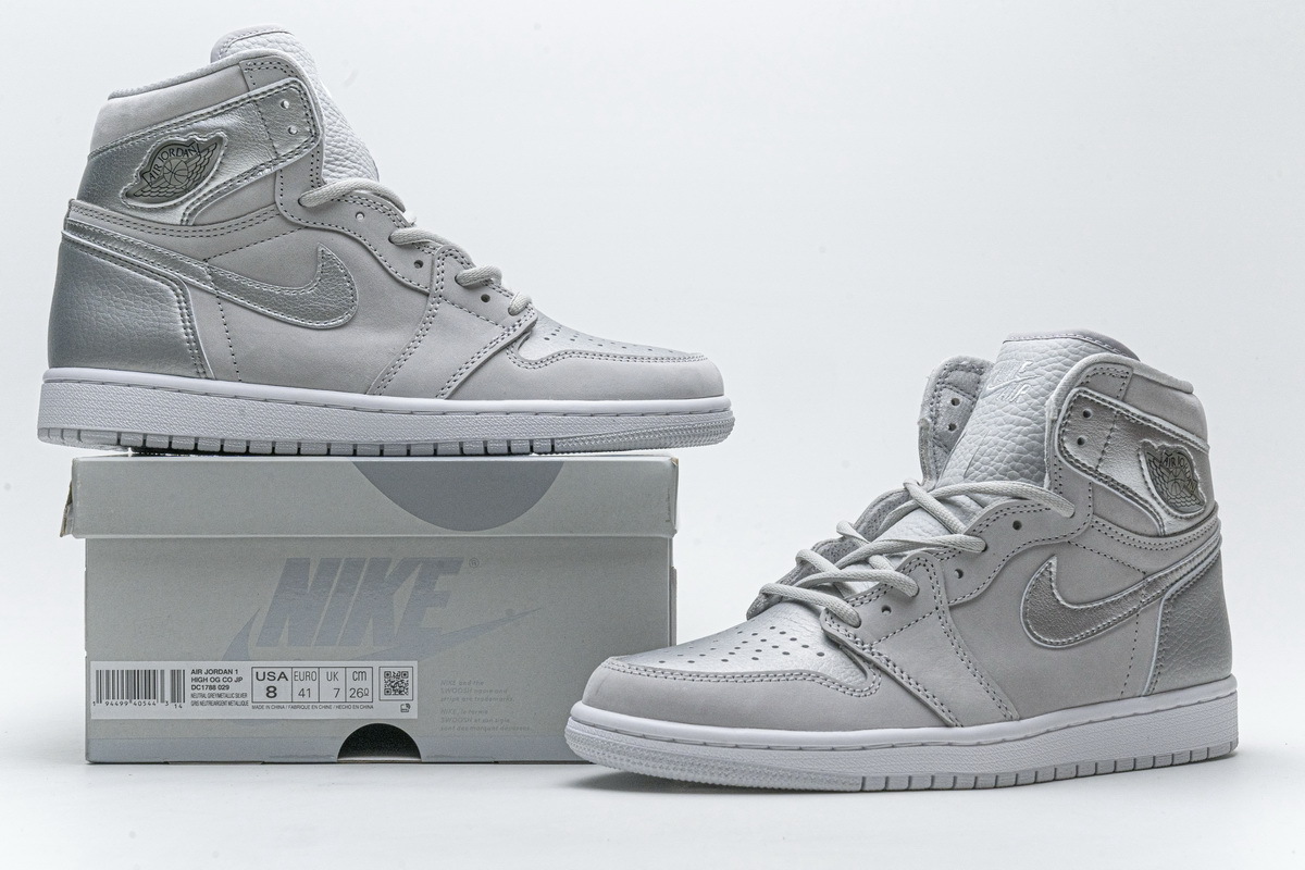 Jordan 1 Retro High CO Japan Neutral Grey (2020) (Top Quality)