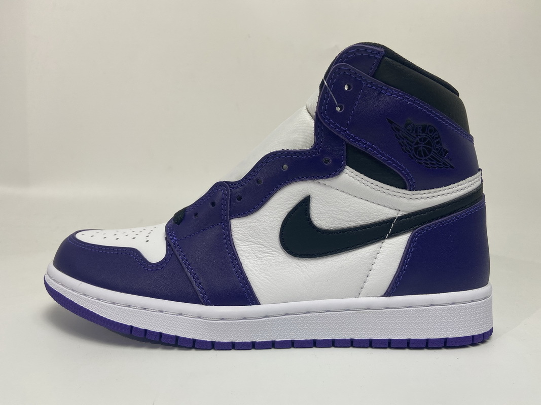 Jordan 1 Retro High Court Purple White (Mid Quality)
