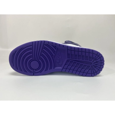 Jordan 1 Retro High Court Purple White (Mid Quality)