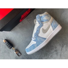 Jordan 1 Retro High Hyper Royal Smoke Grey (Mid Quality)