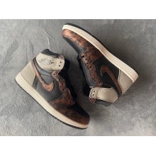 Jordan 1 Retro High Light Army Rust Shadow Patina (Mid Quality)