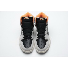 Jordan 1 Retro High Neutral Grey Hyper Crimson (Mid Quality)