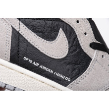 Jordan 1 Retro High Neutral Grey Hyper Crimson (Top Quality)