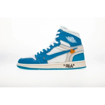 Jordan 1 Retro High Off-White University Blue (Top Quality)