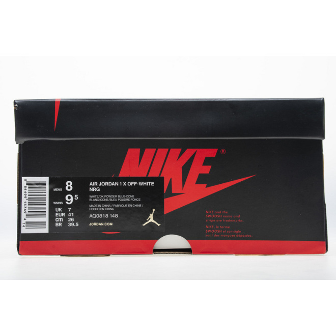 Jordan 1 Retro High Off-White University Blue (Top Quality)