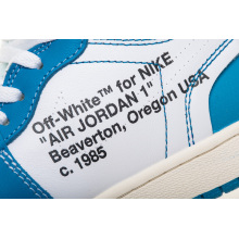 Jordan 1 Retro High Off-White University Blue (Top Quality)