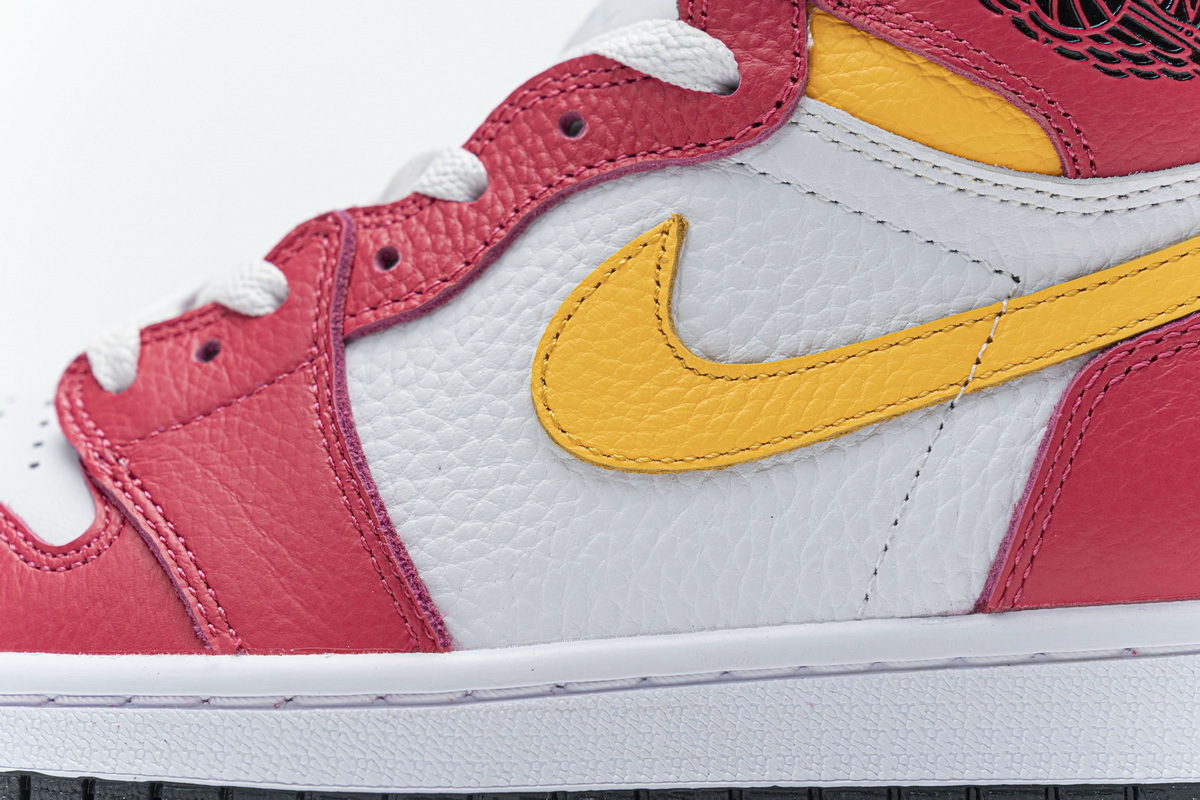 Jordan 1 Retro High OG Light Fusion Red (Mid Quality)