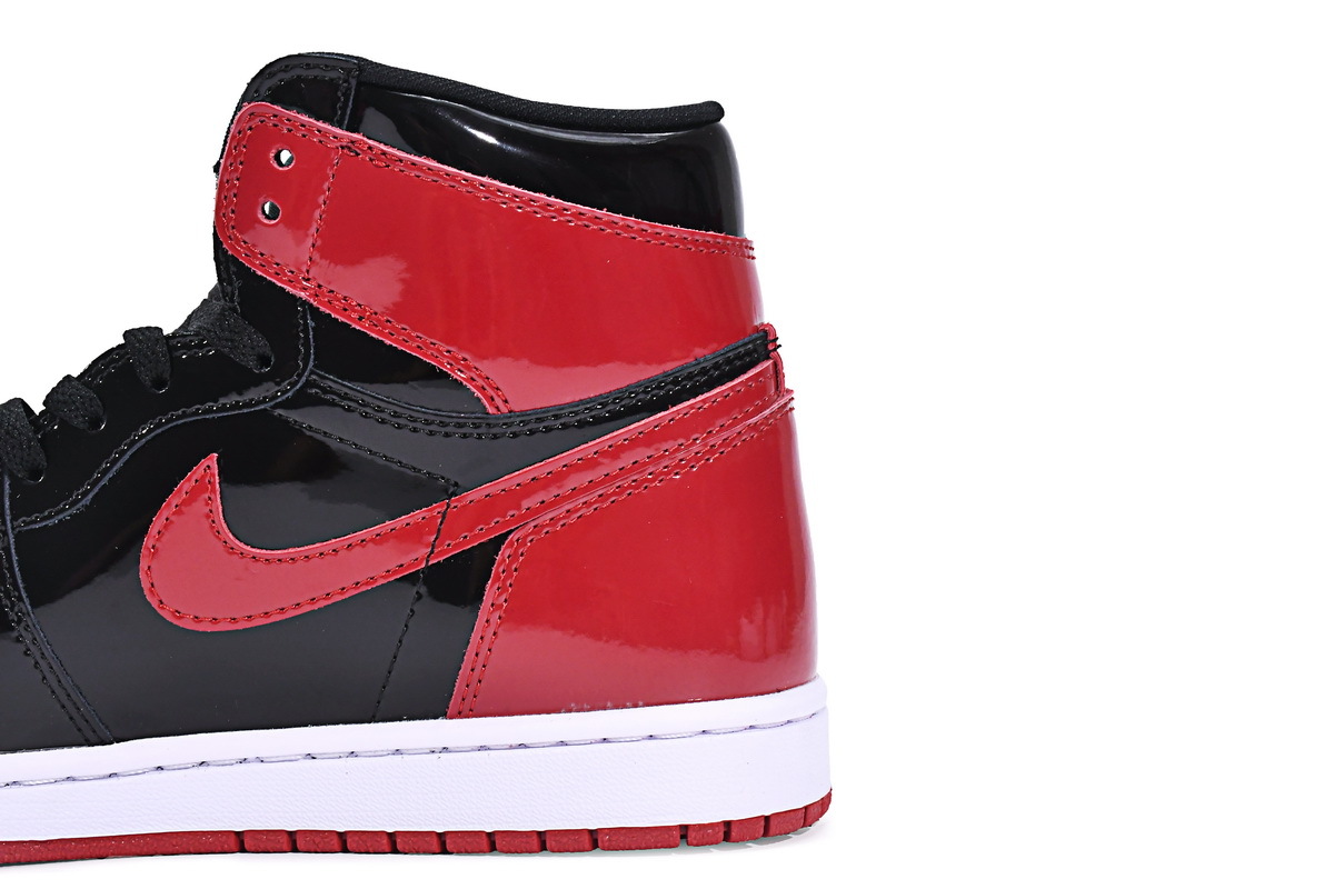 Jordan 1 Retro High OG Patent Bred (Mid Quality)