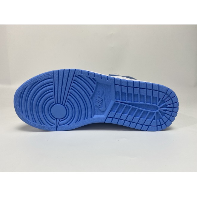 Jordan 1 Retro High White University Blue Black (Mid Quality)