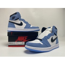 Jordan 1 Retro High White University Blue Black (Mid Quality)