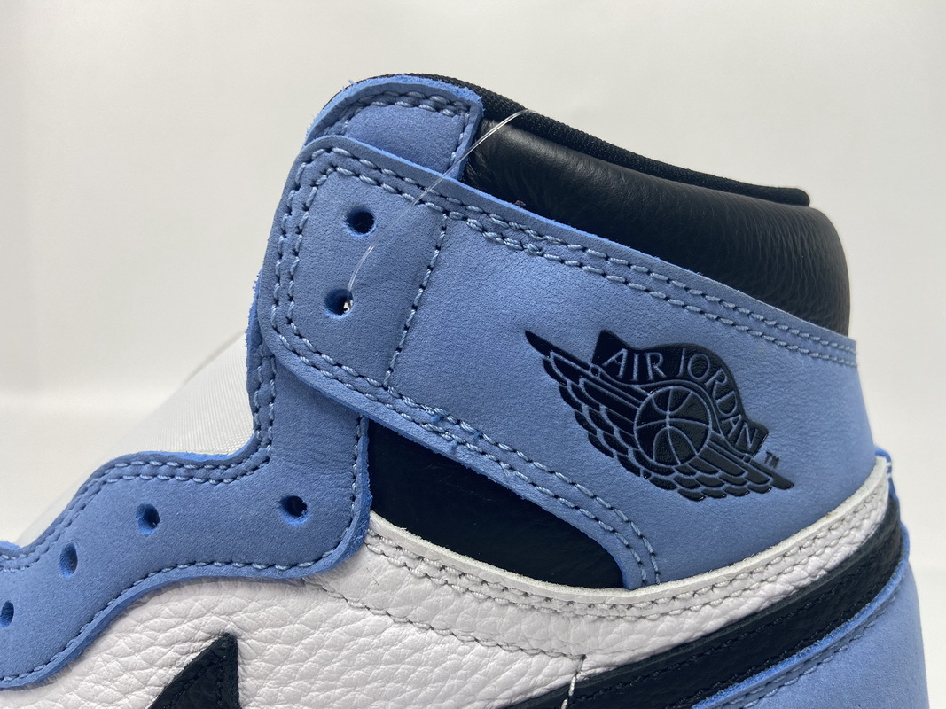 Jordan 1 Retro High White University Blue Black (Mid Quality)