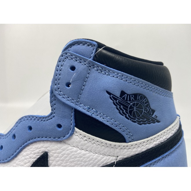 Jordan 1 Retro High White University Blue Black (Mid Quality)