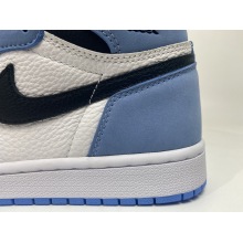 Jordan 1 Retro High White University Blue Black (Mid Quality)
