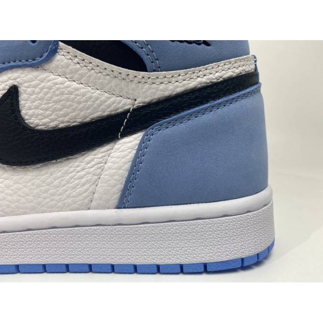Jordan 1 Retro High White University Blue Black (Mid Quality)