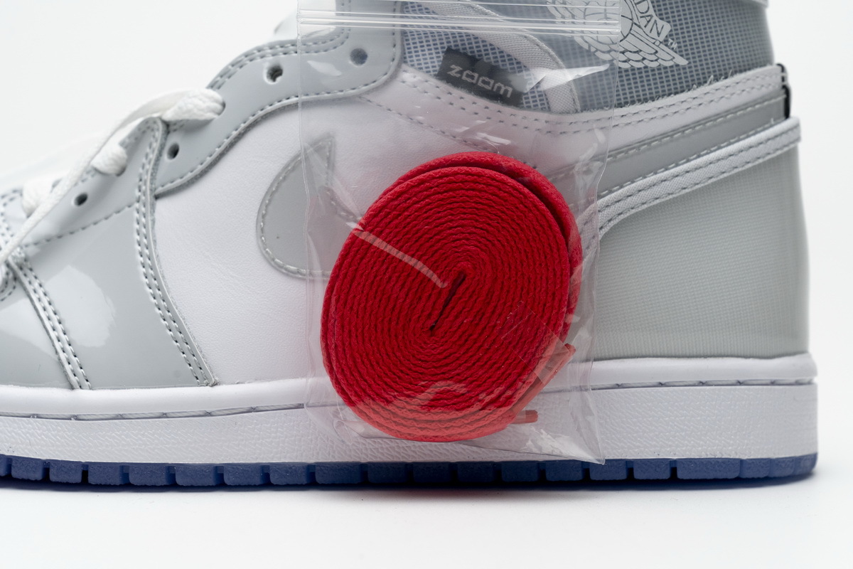 Jordan 1 Retro High Zoom White Racer Blue (Mid Quality)