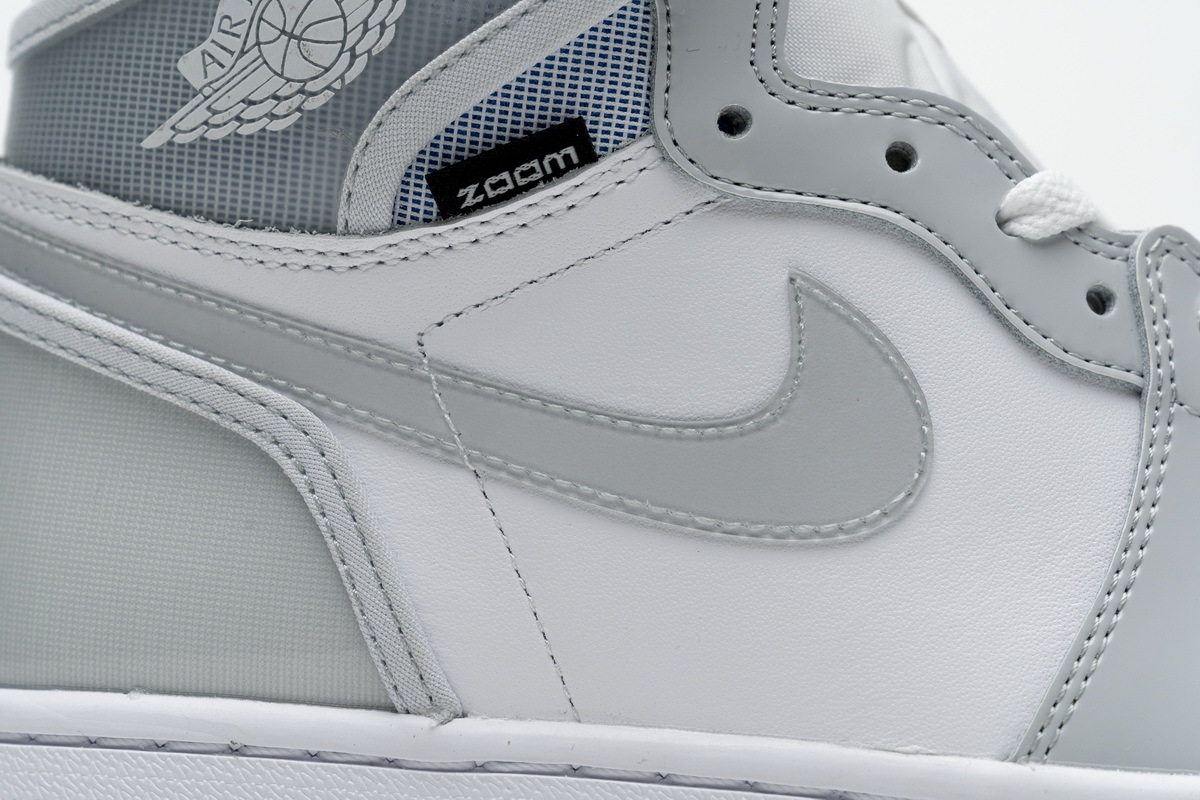 Jordan 1 Retro High Zoom White Racer Blue (Mid Quality)