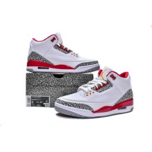 Jordan 3 Retro Cardinal Red (Top Quality)