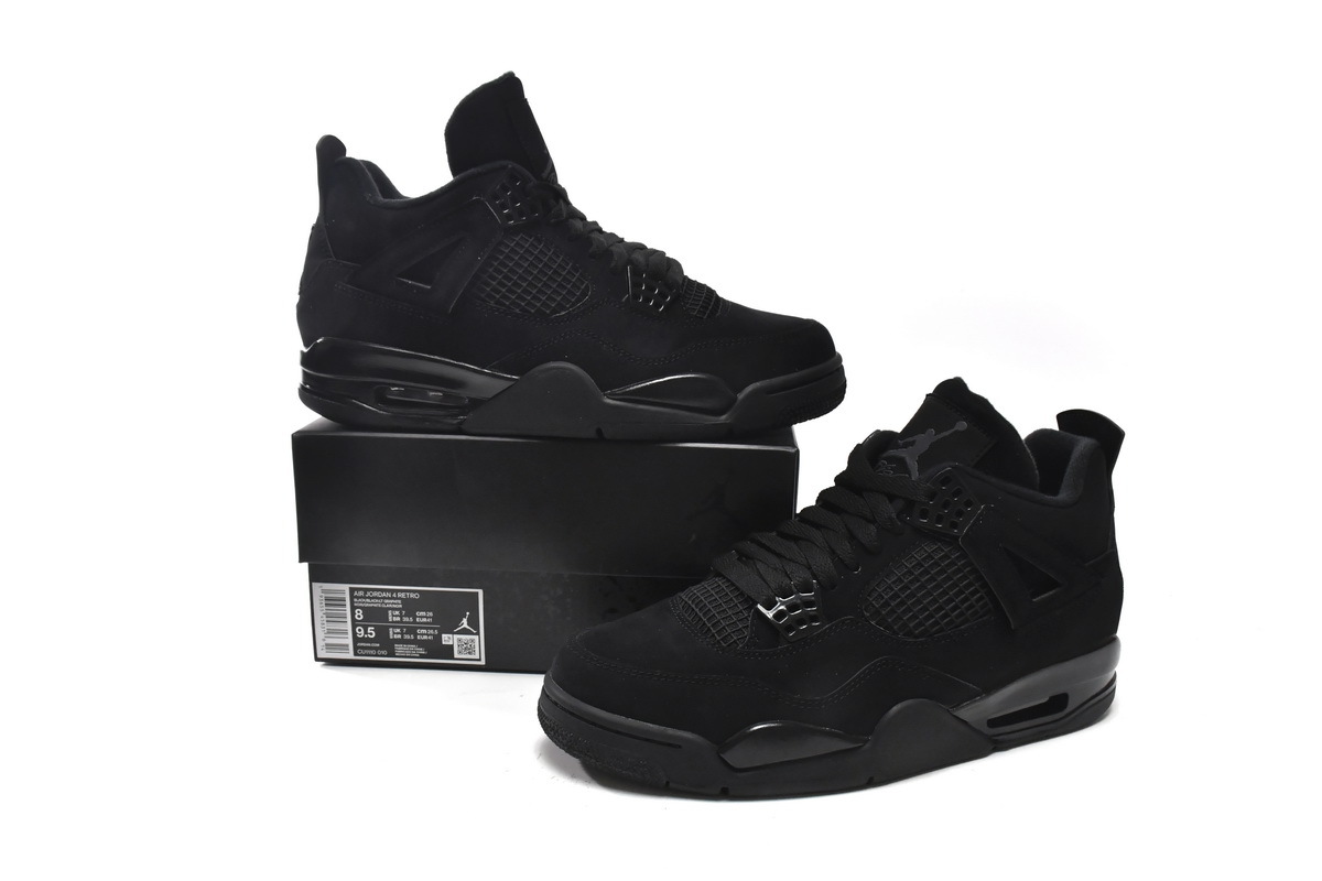 Jordan 4 Retro Black Cat (2020) (Top Quality)
