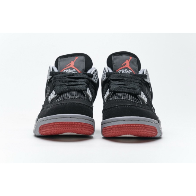 Jordan 4 Retro Bred (2019)(Top Quality)