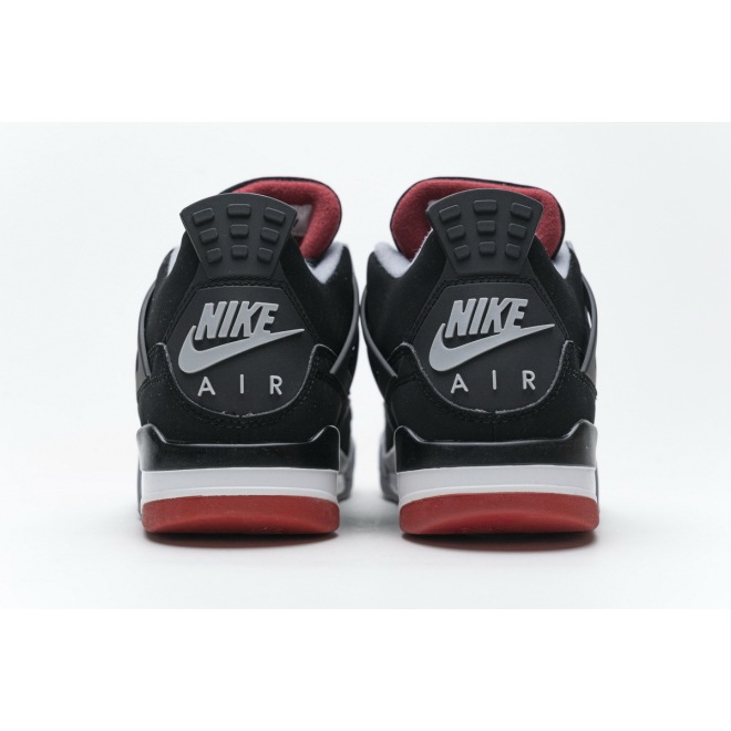 Jordan 4 Retro Bred (2019)(Top Quality)