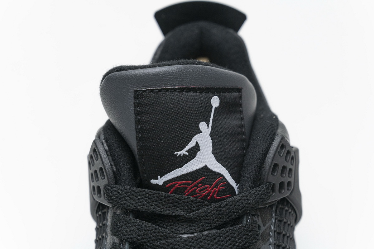 Jordan 4 Retro Laser Black Gum (Top Quality)