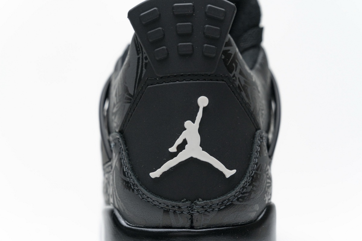 Jordan 4 Retro Laser Black Gum (Top Quality)