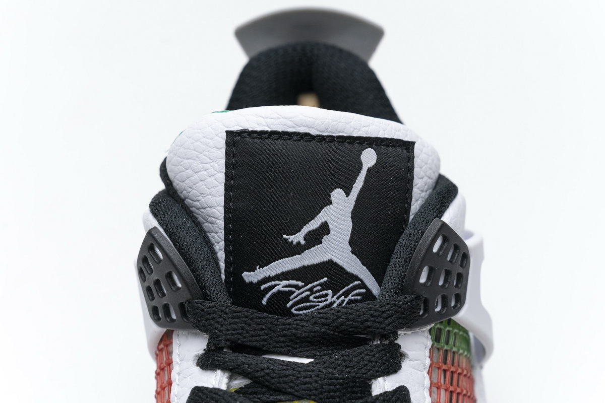 Jordan 4 Retro Lucid Green Rasta (W) (Top Quality)