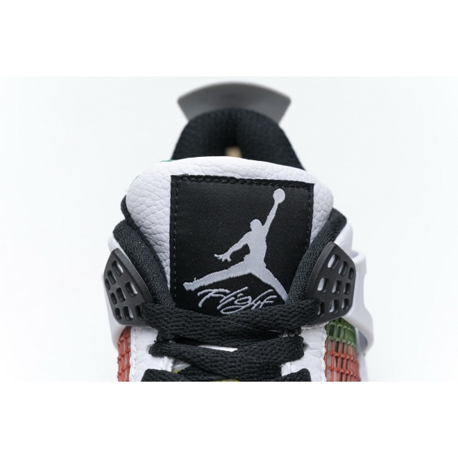 Jordan 4 Retro Lucid Green Rasta (W) (Top Quality)
