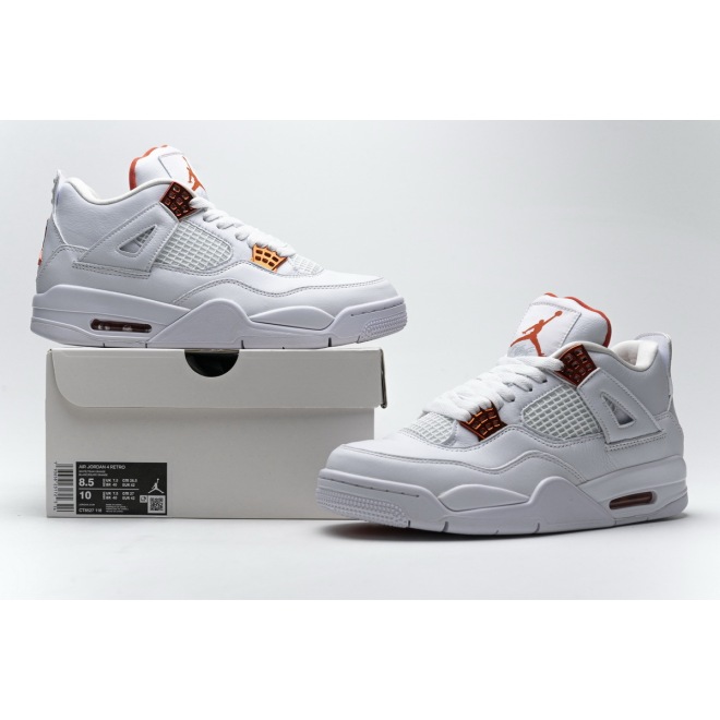 Jordan 4 Retro Metallic Orange (Top Quality)