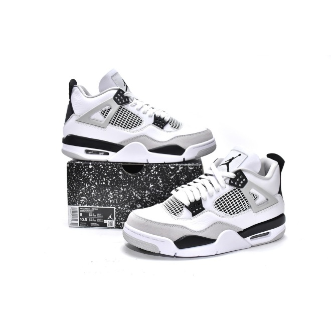 Jordan 4 Retro Military Black (Top Quality)