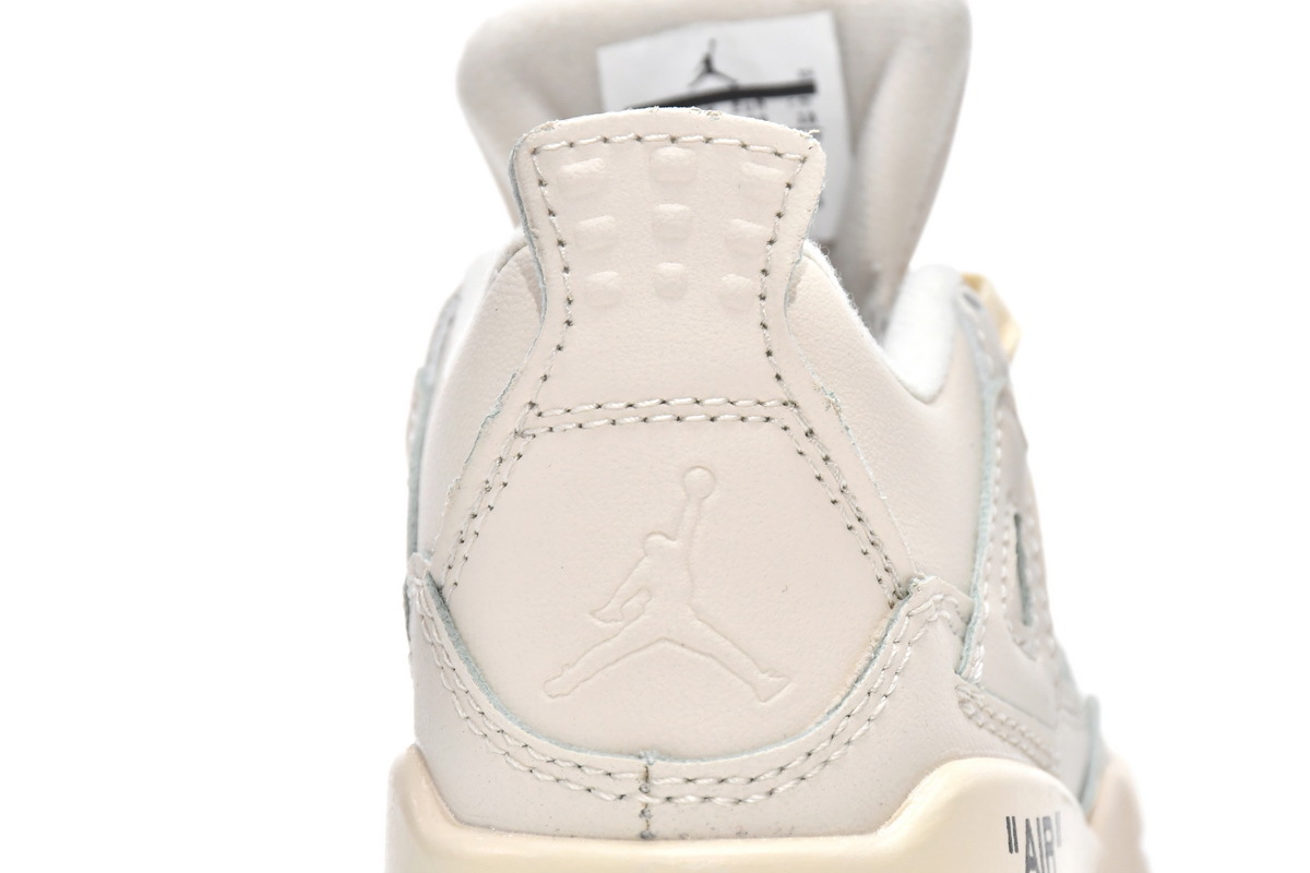 Jordan 4 Retro Off-White Sail (PS) (Top Quality)