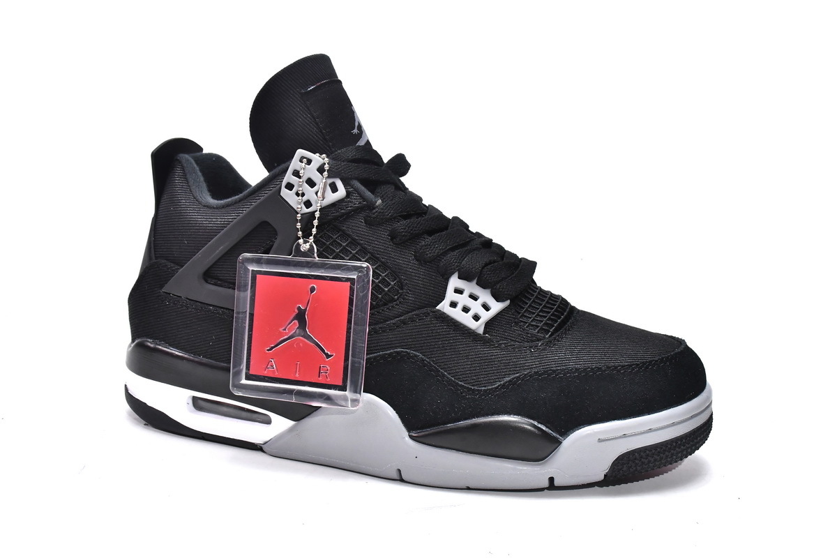 Jordan 4 Retro SE Black Canvas (Top Quality)