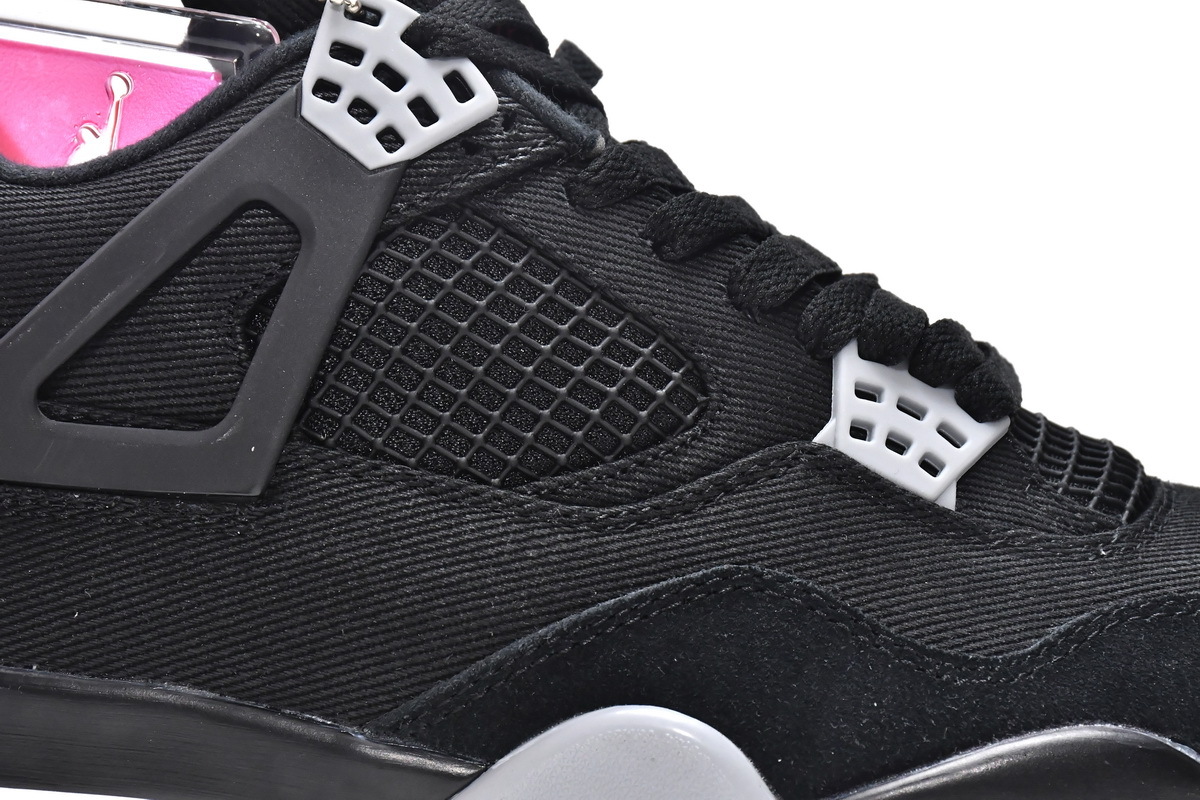 Jordan 4 Retro SE Black Canvas (Top Quality)