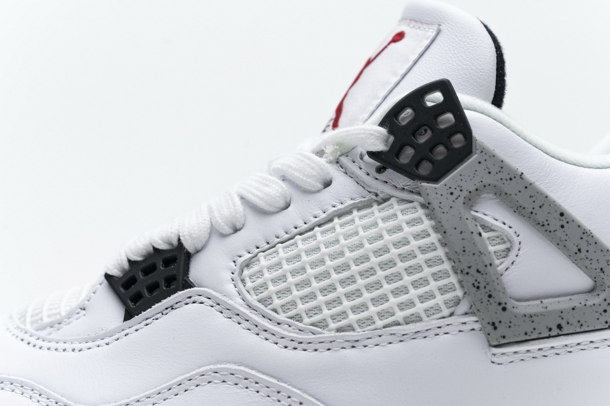 Jordan 4 Retro White Cement (2016) (Top Quality)