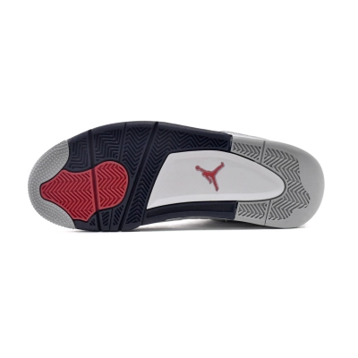 Jordan 4 Retro White Midnight Navy (Top Quality)